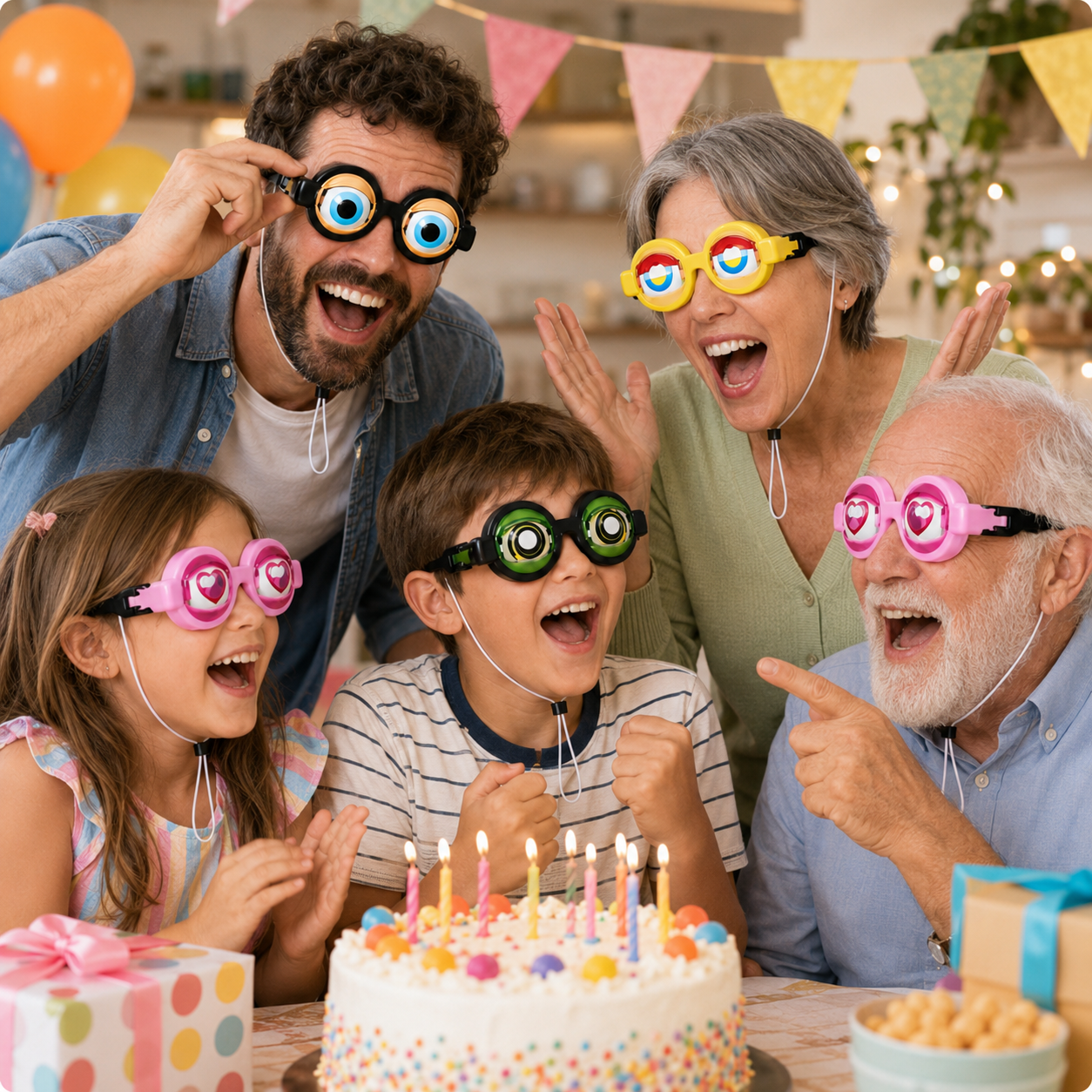 Blinking Eye Party Glasses