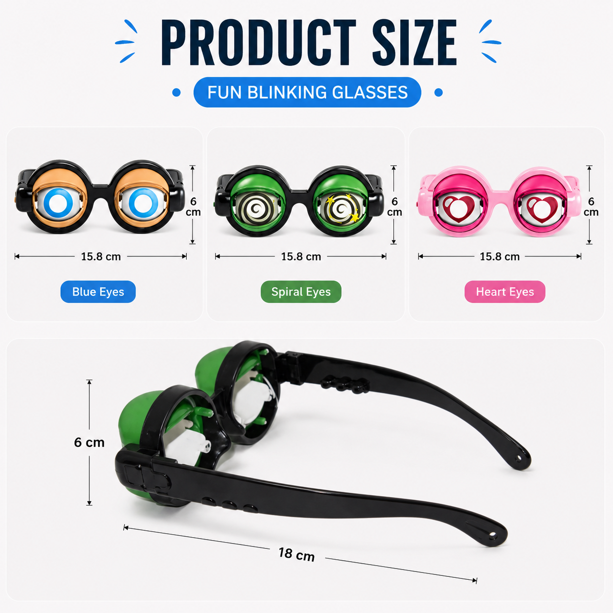 Blinking Eye Party Glasses